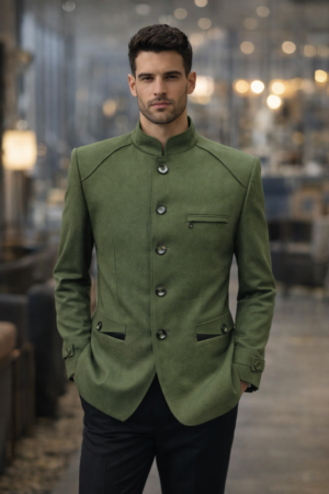 Premium Designer Indo-Western Blazer – DES-CB-70479