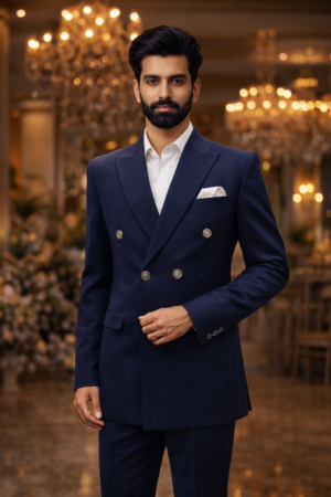 Premium Double Breasted Coat Pant – DES-CP-20551