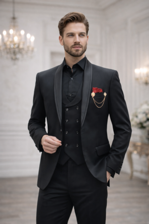 Mens Wedding – Five Piece Suit DES-TP-32100