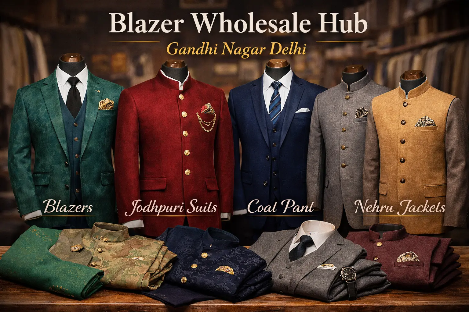 Blazer Wholesale Hub Gandhi Nagar Delhi