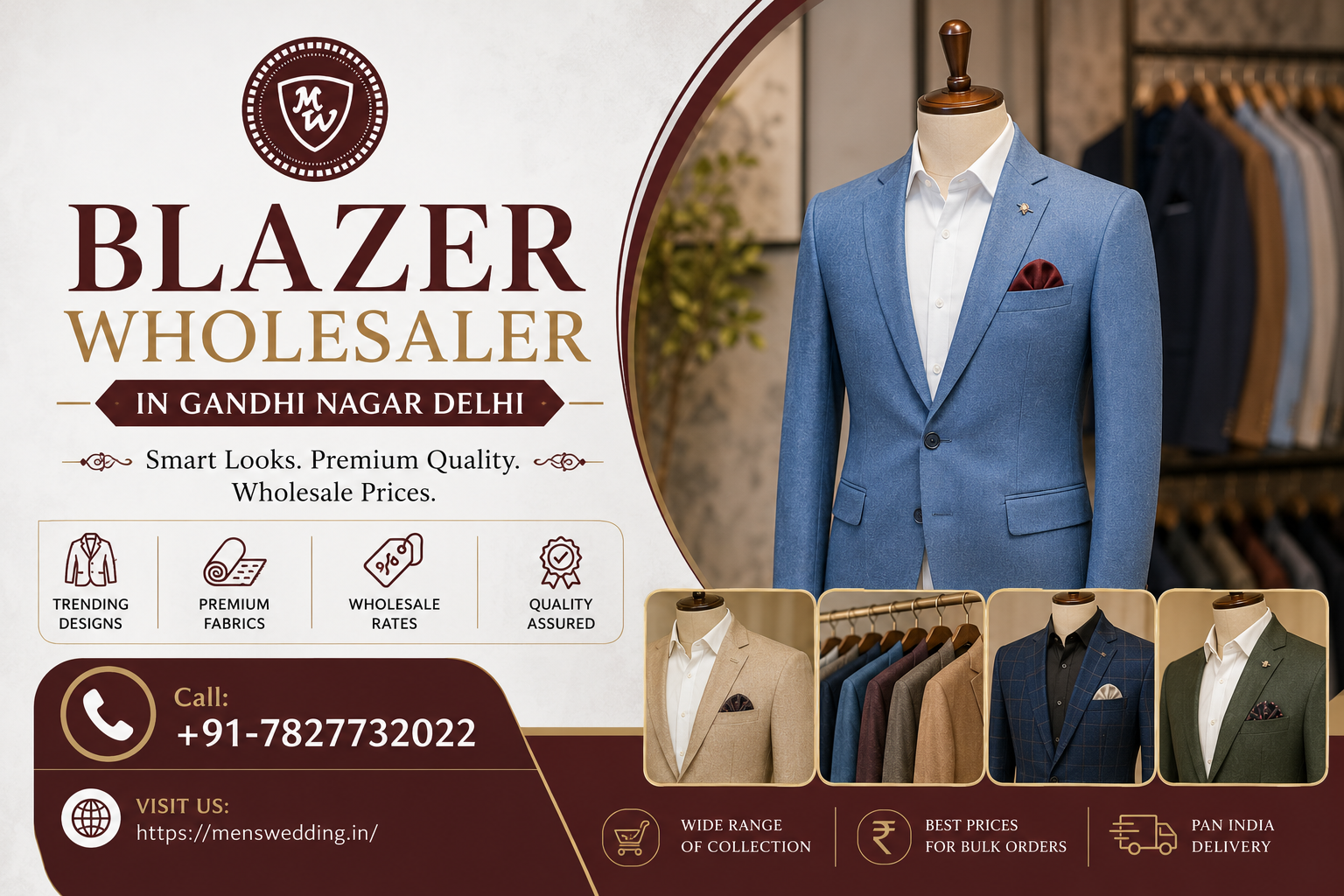 Blazer wholesaler in Gandhi Nagar Delhi