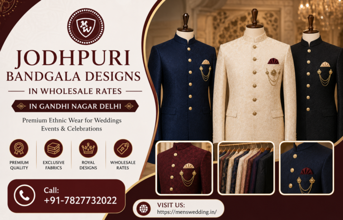 Jodhpuri Bandgala designs in wholesale Rates in Gandhi Nagar Delhi