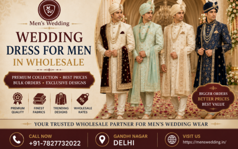 wedding dress for men in wholesale